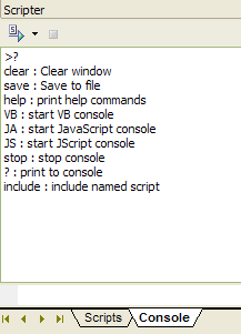 scripterconsole